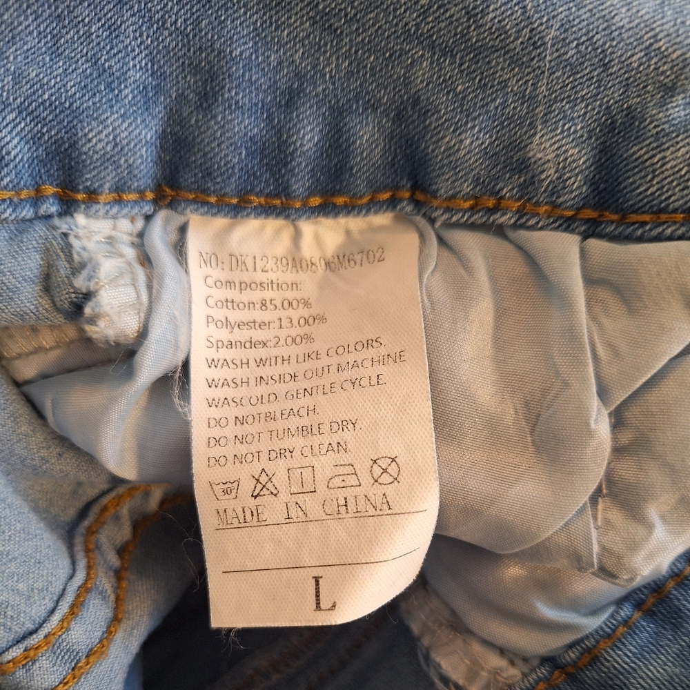 Boutique  Hi Rise Jegging Jeans Sz Large *D7 - Picture 5 of 5